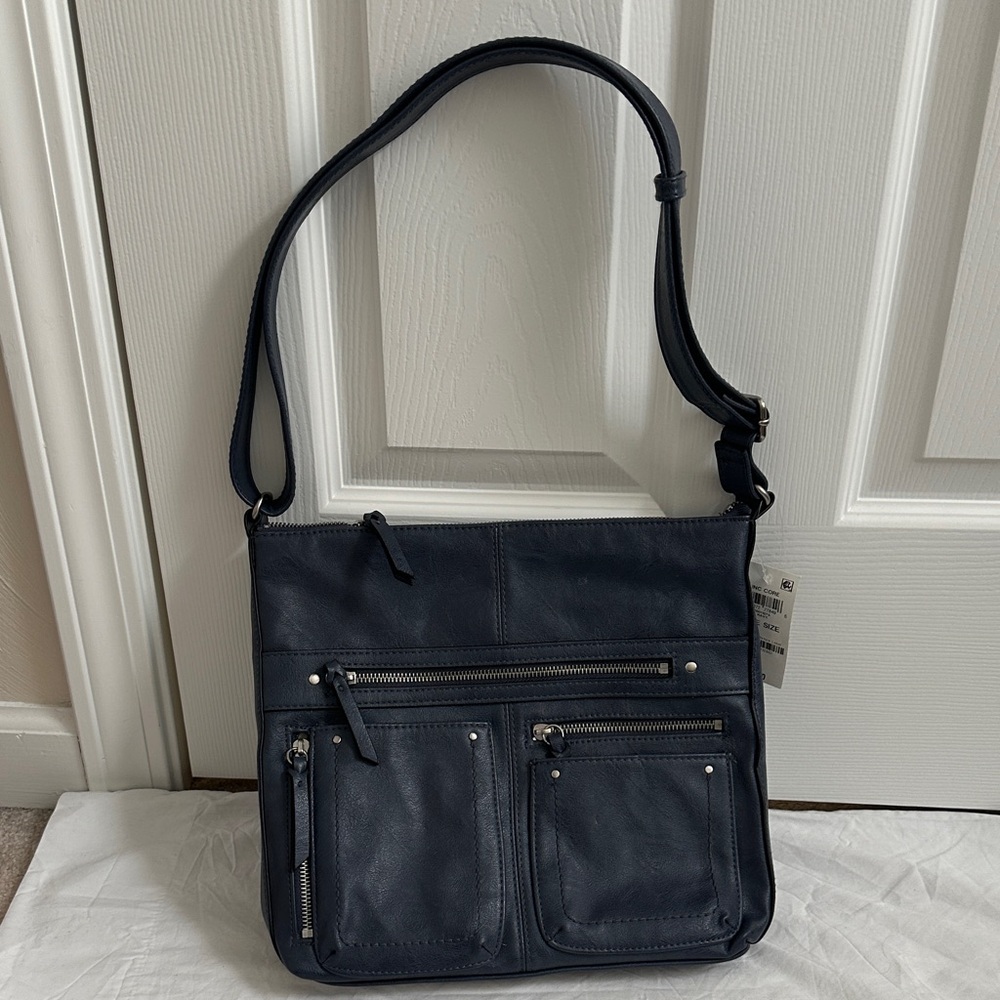 NWT International Concepts INC Navy Shoulder Bag Purse